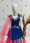 OC 224 Heavy Chinon With Embroidery Sequence Work Lahenga With Kediya Style And Dupatta Exporters In India